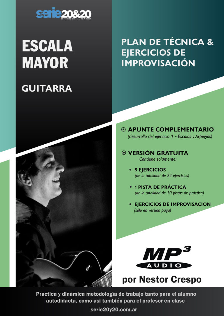 Guitarra Escala Mayor Version Gratuita Serie Editorial